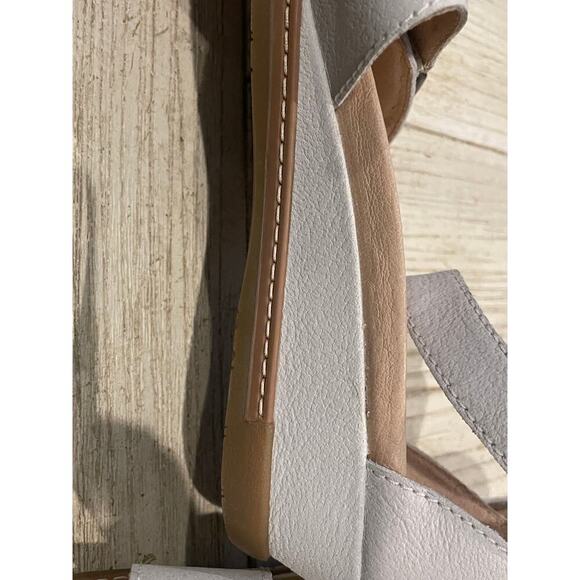 Dansko Women's Ivory Slingback Wedge Sandals Size 9.5-10 - Picture 5 of 10